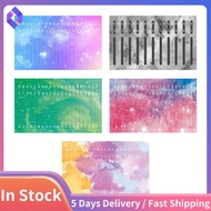 5Pcs Kalimba 21 Keys Sticker Thumb Piano Decals Keyboard Instruments Parts for Beginner Learner