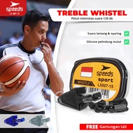 Speeds Whistle Referee Pluit Treble Whistle Sport Periwitan Sport 120db+Lanyard Strap Sports Supplies 007-15
