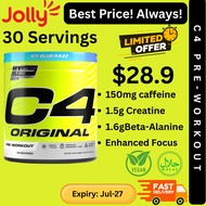 [Lowest Price] Cellucor C4 Original Pre-workout (30 servings) | Vegan | Halal | Jolly