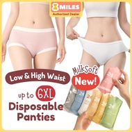 Women Disposable Panties Ladies Disposable Underwear Seamless Cotton Travel Plus Size Maternity Conf