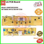 LG WASHING MACHINE PCB BOARD WF-T800C WF-CL750 WF-T700 WF-T1050 LG6871EC1033U SPARE PART