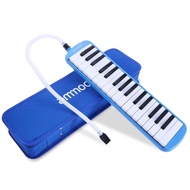 ammoon 32 Keys Melodica Pianica Piano Style Keyboard Harmonica Mouth Organ with Mouthpiece Cleaning Cloth Carry Case for Kids
