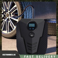 [cozyroomss.sg] Car Tire Pump 150PSI Portable Air Compressor Digital Air Pump for Car Motorcycle