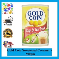 Susu Pekat GOLD COIN Krimer Manis 390G SWEETNENED CREAMER 甜美的奶油 500G  teh tarik halal s/w F&amp;N MARIGOLD Saji OKI