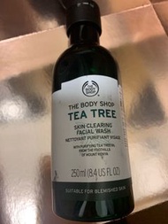 包平郵 購自泰國免稅店✅Body Shop 茶樹油洗面乳250ml