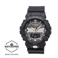 [Watchspree] Casio G-Shock Standard Analog-Digital Black Resin Band Watch GA810MMA-1A GA-810MMA-1A