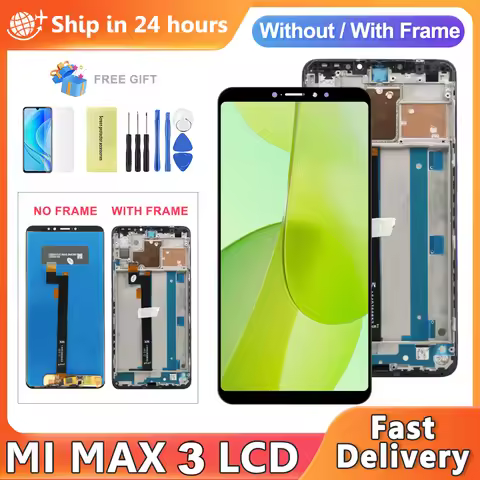Max3 Display Screen For Xiaomi Mi Max 3 LCD Display Touch Screen Digitizer Assembly For Mi max3 Scre