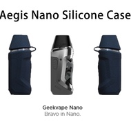 For Geekvape Nano Silicone Texture Skin Case For Aegis Nano With Lace Lanyard Protective Rubber Soft