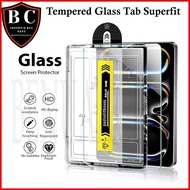TEMPERED GLASS SUPERFIT CLEAR EASY INSTALLBENING FOR TAB IPAD 5 IPAD 7 IPAD 8 IPAD 9 IPAD 10 IPAD 11