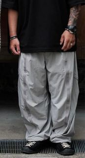 Goopimade Gof-P5 Hyperbolic Utility Track Pants Size 3 Goopi L-Gray