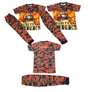 (7-12Y)  BAJU BUDAK ASKAR BOMBA ARMY AIRFORCE NAVY FULL PRINTED MICROFIBER JERSEY
