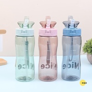 H&X 580ml Leak-proof Kids Sports Water Bottle with Straw for School