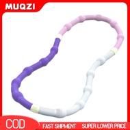 Ltdrao 360-degree Rotation Hoop Adults Exercise Hoop Foldable Fitness Hoop for Waist Slimming Portab