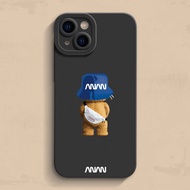 IPhone1 iPhone15 Phone Case Apple 12 Teddy Bear Apple 14 Creative 13 Unique 7/8plus New Style 11Pro 