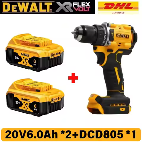 DeWALT Original Battery 20V/60V 6Ah 9Ah MAX FlexVolt for DCB606 DCB205 DCB206 DCB209 DCB182 Power To