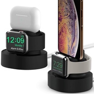 2-in-1Charging สำหรับ Apple ชาร์จสำหรับที่ชาร์จ Apple Watch ขาตั้งนาฬิกาแอร์พอตสำหรับไอโฟน2-In-1 3-In-1ผู้ถือแท่นชาร์จ