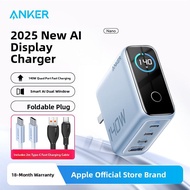 Anker | 140W GaN Charger with Display PD100W Multi-Port Fast Charging