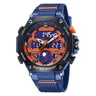 Mens Digital Sports Watches Multifunctional 50M Waterproof LED Alarm Backlight Watch