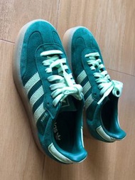 Adidas Samba sneakers green lime 厚底 綠色 青色