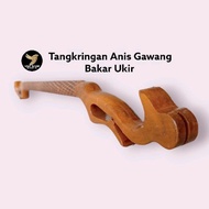 Anis Perch Carved Goal Perch/