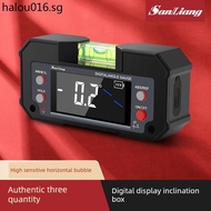 Inclinometer Level Meter Angle Meter Three Measurements with Level Bubble Magnetic Electronic Level 