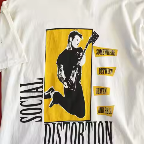 SOCIAL DISTORTION BAND 1993 Tour T shirt