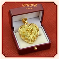 จี้หัวใจ 3 มิติ 0.1 กรัม ทองคําแท้ 99.99% (18k) ทอง แท้ หลุด จำนำ