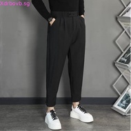 Eyouth 10167 Minimalist Tapered Pants | High Waist Pleated Casual Trousers