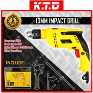 PROFESSIONAL IMPACT DRILL 13MM 710W 220V 3PIN PLUG SPINDLE LOCK with 2 MODE ( DRILLING , HAMMERING )