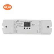 4 Channel DMX512 to 1-10V / 0-10V Converter, DC 12V-24V Input, 4CH  RDM Numeric Display Signal Trans