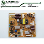 PSU POWER SUPPLY REGULATOR MESIN TV LED SHARP LC-40SA5200I LC 40SA5200 I