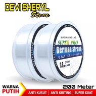 Senar Pancing PUTIH Super PRO German Strand 200 Meter