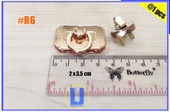 AKSESORIS TAS CEWEK (ISI 1 PCS) KUNCI TAS + KANCING MAGNET - KUNCI MAGNET TAS IMPOR - VARIASI TAS MA