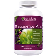 美國Trunature 白藜蘆醇加強配方 140粒素食膠囊