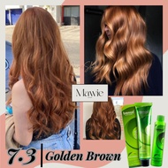 Bremod 7.3 Golden Brown Hair Color set with oxidizer (6%, 9%, or 12%)
