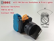 IDEC Selector Switches สวิตซ์-ลูกศร 22/25 mm YW1S-2E10 2 จังหวะ 1NO