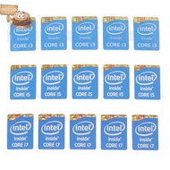 sun 5pcs 4th Generation Intel Core I3 I5 I7 Sticker Label Notebook Decoration shine