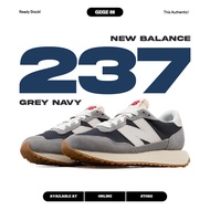 New Balance 237 Gray Navy 100% Original Sneakers Casual Men Women Shoes Ori Shoes Men Shoes Women Running Shoes New Balance Original