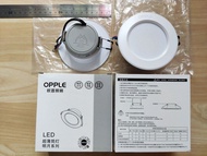 OPPLE 歐普 2.5吋 3W 白光 LED 筒燈 假天花燈 廚房 浴室 廁所 洗手間 Recessed Ceiling Downlight