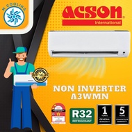 [INSTALLATION] ACSON WALL MOUNTED NON INVERTER R32 MYECO 1.0HP ~ 2.5HP