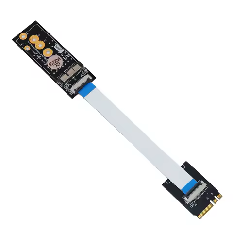 NGFF M.2 Key A/E Riser Card for BCM94360CD BCM94360CS2 WiFi Adapter Module 12+6 Pin Wireless Convert