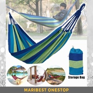 READY STOCK 🔥 Buaian Gantung Tali Santai Saiz Dewasa Hammock Adult Buaian Kain PokokOutdoor Indoor Camping Picnic Swing