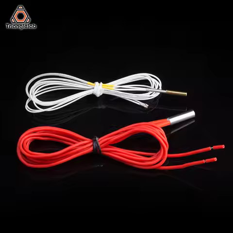 trianglelab 104GT-2 Thermistor Cartridge and Heater Cartridge for V6 hotend v6 heater block for Volc