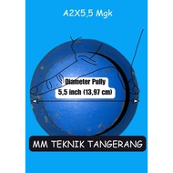 Pully A2 x 5.5" Iron Bowl Ancuran Poli A2 x 5.5 inch Pulley Cast iron Anc 5.5 inch A2x5.5" A2x5.5 A 