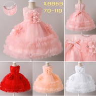 100-150cm Ready Stock Fast Shipping 2025 New Style Girls Dress Super Fashion European American Fashi