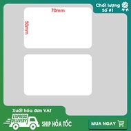 Decal printing paper, 1 row thermal stamp, size 70x50mm, roll 30m - Thermal Decal 70x50mm 30m
