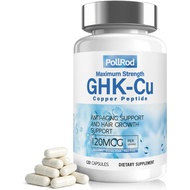 GHK-Cu Copper Peptide, 120 micrograms of GHK-Cu.(packaging may vary)