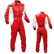 OMP F1 Racing Adults Childrens One-Piece Racing Suits Childrens F1 Kart Drifting Exercise Racing Sui
