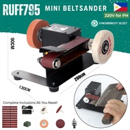 RUFF795 Mini Belt Sander 7-Speed Adjustable Polisher 775W / 795W Motor, TESGEAR Series, Multi-Angle