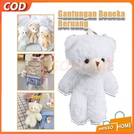 GANTUNGAN / Teddy Bear Keychain/ Tall Teddy Bear Keychain Bear Doll Bag Keychain